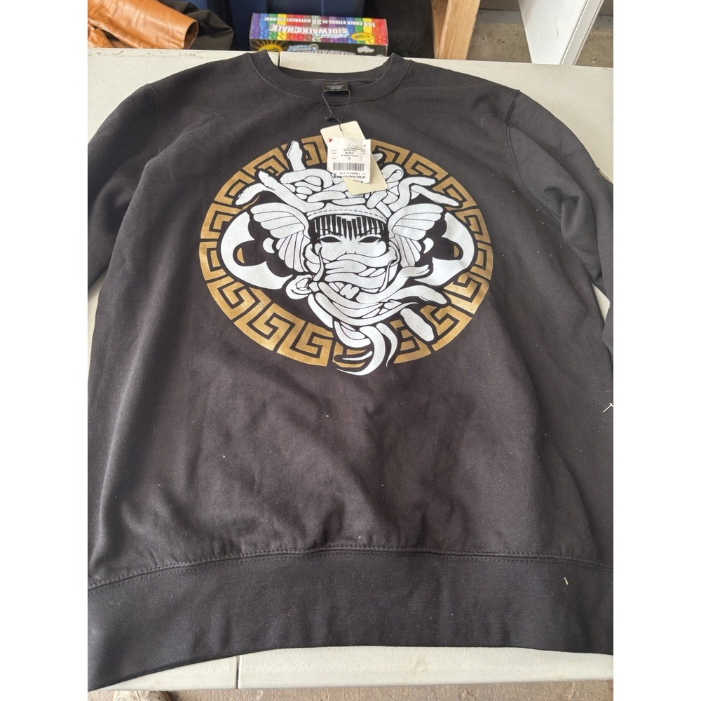 Mens Crooks‎ & Castles Greco Logo Medium Medusa NWT